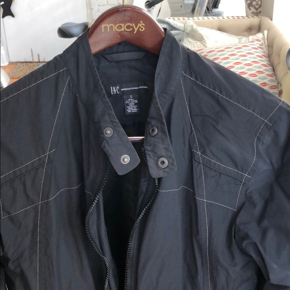 Black moto/bomber jacket - Picture 2 of 4